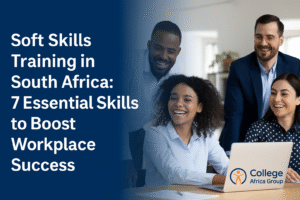 Hero banner promoting soft skills training in South Africa by College Africa Group