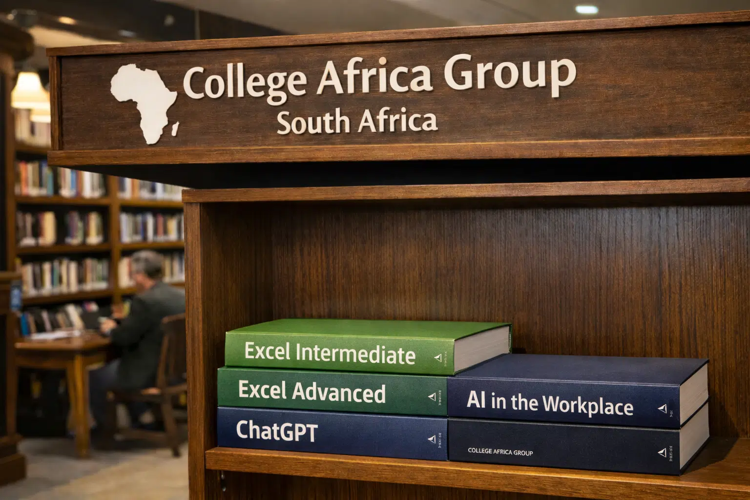 College Africa Group - Training TOC Library South Africa with Excel Intermediate, Excel Advanced, ChatGPT and AI in the Workplace course materials