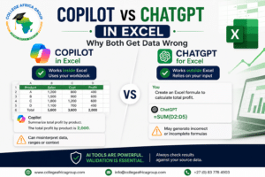 Copilot vs ChatGPT in Excel showing how AI tools can produce incorrect data results and how to validate them