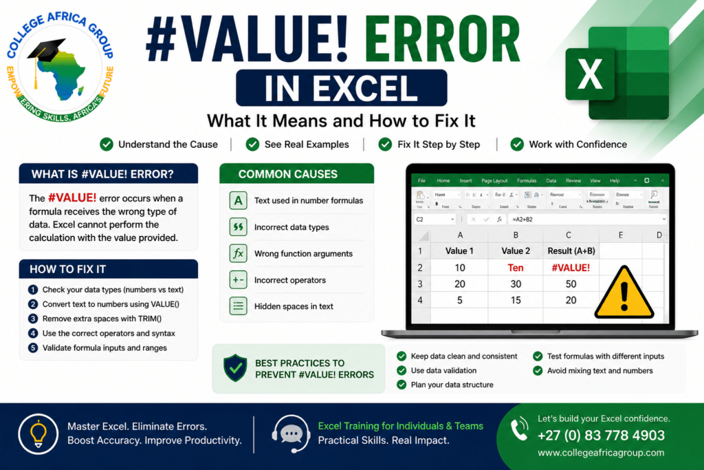value error excel how to fix value error in excel