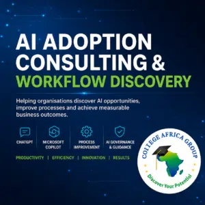 AI consulting, AI adoption, workflow discovery and workplace productivity - College Africa Group