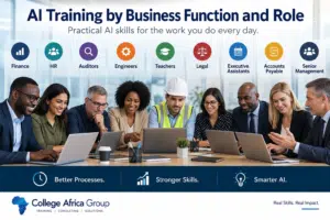 AI Training by Business Function and Role for Finance, HR, Auditors, Engineers, Teachers, Legal, Executive Assistants and senior management