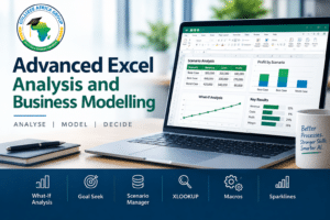 Advanced Excel Analysis and Business Modelling with What-If Analysis, XLOOKUP, Goal Seek and Scenario Manager