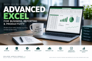 Advanced Excel training for business reporting, Power Query, Microsoft 365, AI and workplace productivity