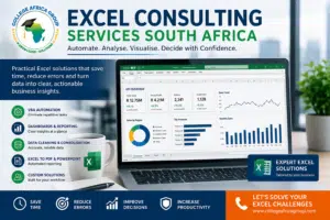 Excel Consulting Services South Africa for VBA automation, dashboards and business reporting