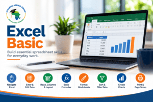 Excel Basic Training South Africa covering essential Microsoft Excel spreadsheet skills