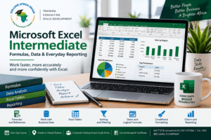 MS Excel Intermediate Training South Africa College Africa Group
